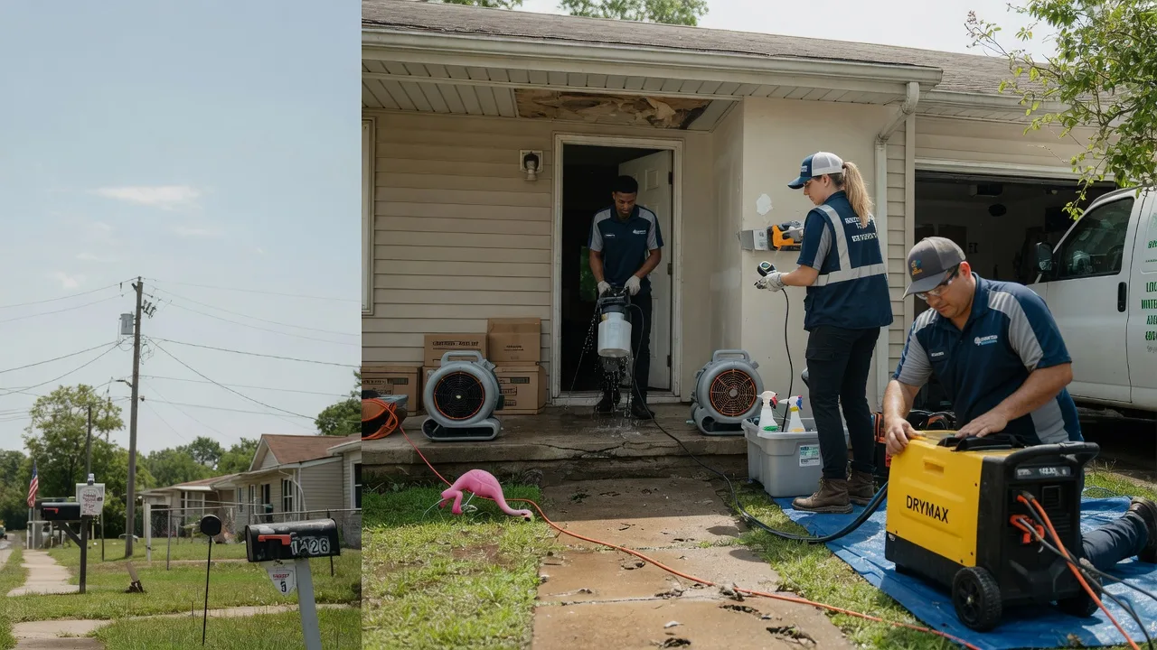 Storm Damage Water Removal in Petersburg, WV near me